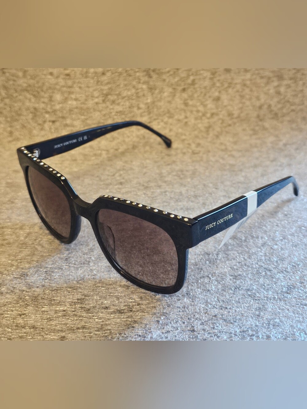 Juicy Couture Rectangle Sunglasses - JC805/s - Rhinestone Accent